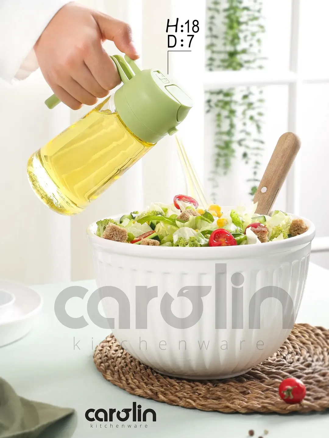 روغن ریز دوکاره کارولین